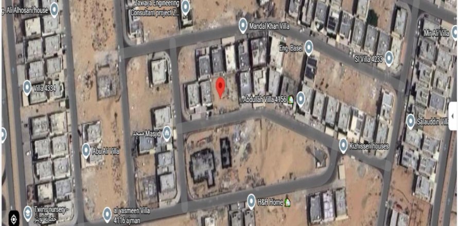 Tomt i Al Yasmeen, Ajman, Emiratene 280 kvm nr. 652728