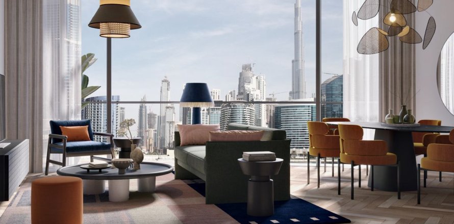 Apartment i Business Bay, Dubai, UAE 2 soveværelser, 87.3 kvm № 678255