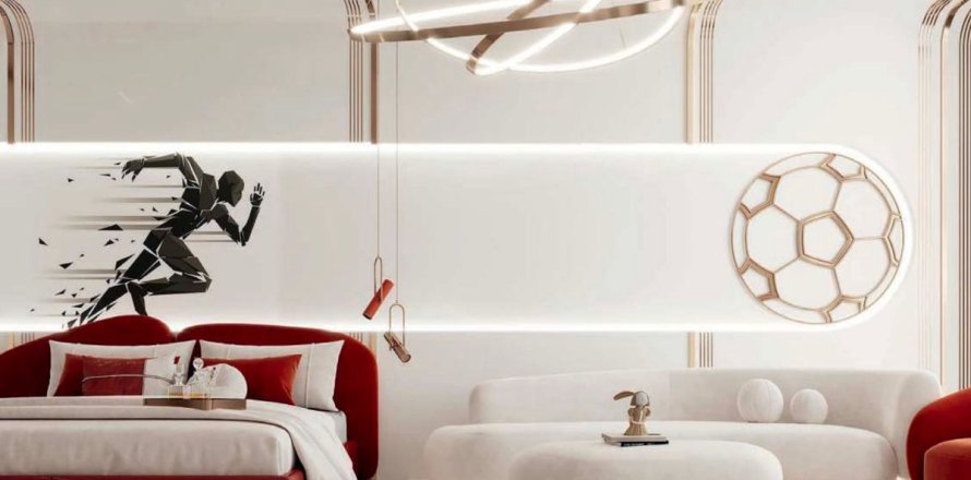 Apartment i Dubai Sports City, Dubai, UAE 1 soveværelse, 67.2 kvm № 726678