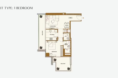Appartamento in vendita a Jumeirah Village Triangle, Dubai, EAU 35 mq. № 728568 - foto 11