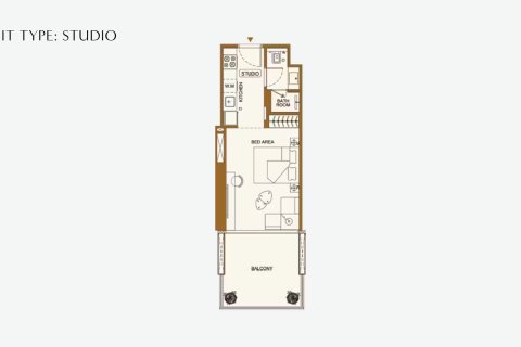 Appartamento in vendita a Jumeirah Village Triangle, Dubai, EAU 35 mq. № 728568 - foto 10