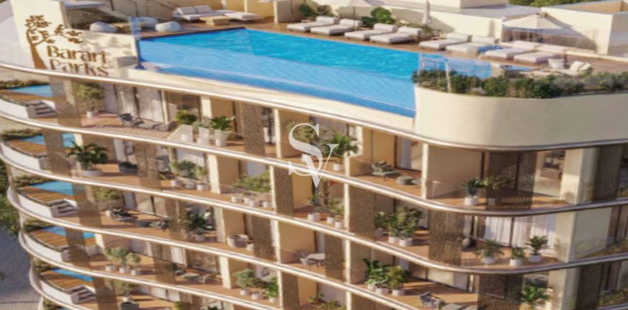 Apartament në Majan, Dubai, Emiratet e Bashkuara Arabe 1 dhomë gjumi, 100 m2. № 715839