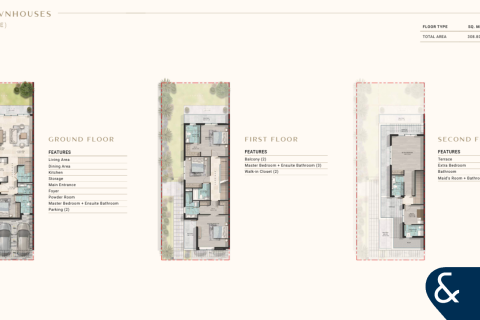 Vilă de vânzare în Dubai Land, Dubai, EAU 5 dormitoare, 311 mp.  №697789 - poză 11