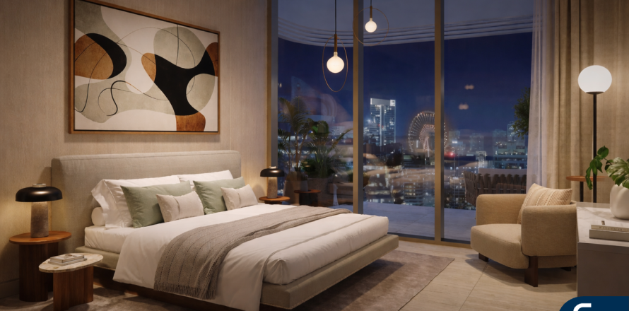 آپارتمان در Jumeirah Islands، Dubai ، امارات متحده عربی 2 خوابه ، 129 متر مربع.  شماره 697780