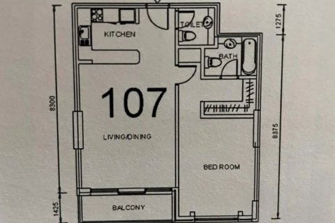 Dzīvoklis Dubaijā, AAE 1 istaba, 870 m2 Nr. 729916