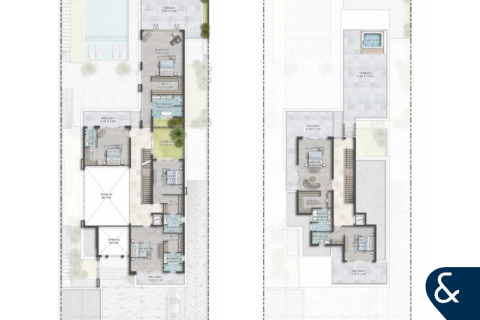 Vila u gradu Damac Lagoons, Dubai, UAE 7 spavaće sobe, 1642 m2 Br. 666484 - Slika 9