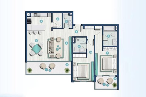 Dzīvoklis Al Hamra Village, Ras Al Khaimahjā, AAE 2 istabas, 122 m2 Nr. 656536 - attēls 19