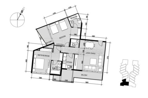Apartament në Business Bay, Dubai, Emiratet e Bashkuara Arabe 2 dhoma gjumi, 117.7 m2. № 633846 - Foto 23