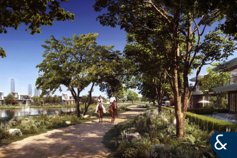 Rumah bandar di Jumeirah Golf Estates, Dubai, UAE 4 bilik tidur, 393 meter persegi № 666324 - foto 6