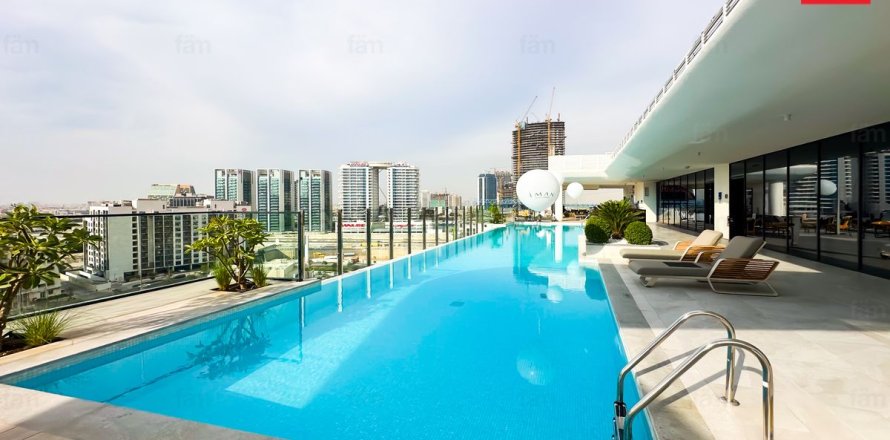 Apartmen di Arjan, Dubai, UAE 1 bilik tidur, 69.9 meter persegi № 679787