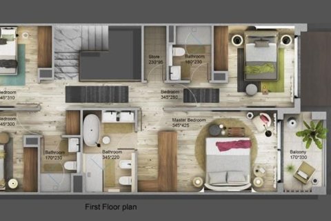 Villa til salgs i Jumeirah Park, Dubai, Emiratene 4 soverom, 187.7 kvm Nr. 658949 - Foto 10