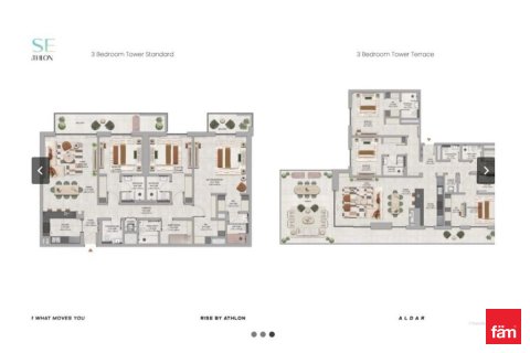 Müüa korter asukohaga Dubai, AÜE: 3 magamistoaga, 193.9 m² Nr 662264 - pilt 10