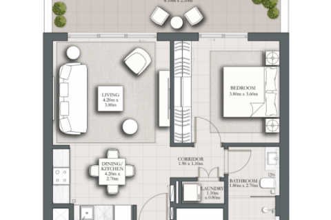 Business Bay, Dubai, UAE의 판매용 아파트 침실 52개, 93제곱미터 번호 689943 - 사진 8