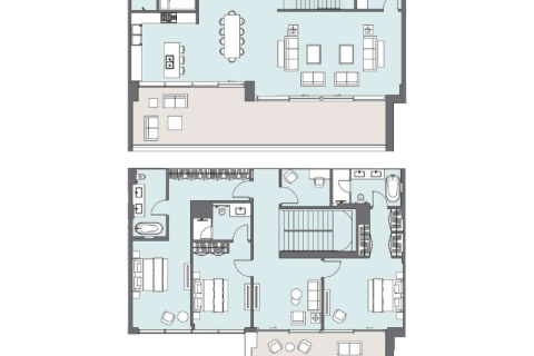 Business Bay, Dubai, UAE의 판매용 아파트 침실 52개, 93제곱미터 번호 689943 - 사진 9