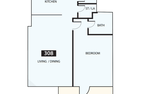 Appartement te koop in Majan, Dubai, VAE 1 kamer, 40 vr.m., nr 732629 - foto 6
