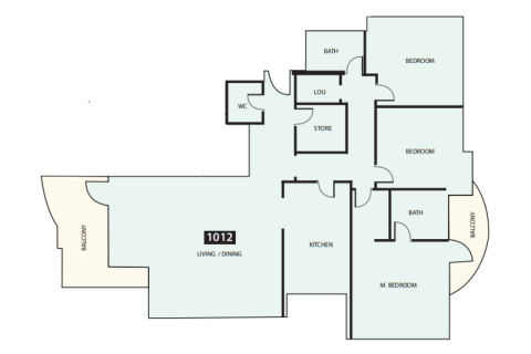 Appartement te koop in Majan, Dubai, VAE 1 kamer, 40 vr.m., nr 732629 - foto 7