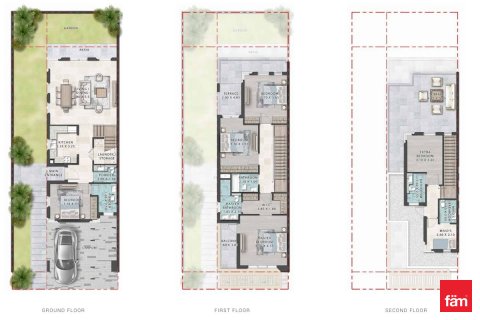 Townhouse sa Dubai, UAE 5 silid-tulugan, 223.1 sq.m. № 710685 - larawan 14