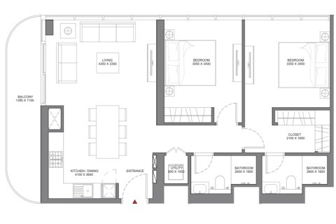 Apartamento para venda em Umm Al Quwain, EAU 1 quarto, 48 m2 № 728609 - foto 13