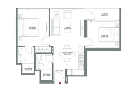 Apartment sa Delphine Beach Residences sa Umm Al Quwain, UAE 1 silid-tulugan, 48 sq.m. № 728608 - larawan 9