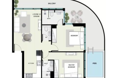 آپارتمان برای فروش در  Dubai Land، Dubai، امارات متحده عربی  40 متر مربع ، شماره 728610 - تصویر 12