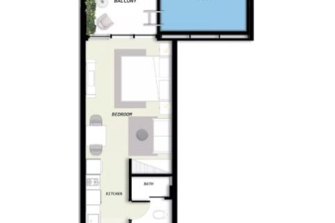 آپارتمان برای فروش در  Dubai Land، Dubai، امارات متحده عربی  40 متر مربع ، شماره 728610 - تصویر 10