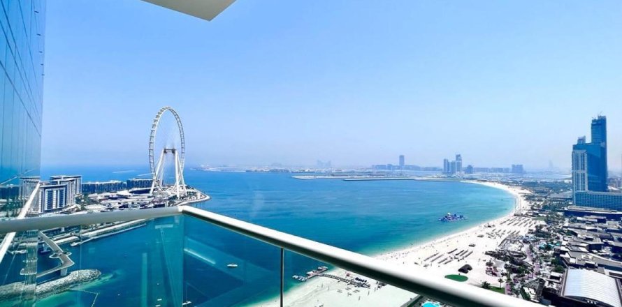 דירה ב Jumeirah Beach Residence, Dubai, איחוד האמירויות 2 חדרי שינה, 155 מ"ר מספר 652661