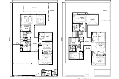 Saadiyat Island, Abu Dhabi, UAE의 판매용 빌라 침실 4개, 467제곱미터 번호 689747 - 사진 10