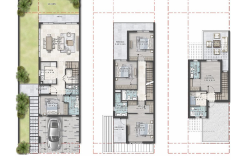 Dubai Land, Dubai, संयुक्त अरब अमीरात में विला, 4 बेडरूम, 206 वर्ग मीटर, संख्या 689745 - फ़ोटो 11