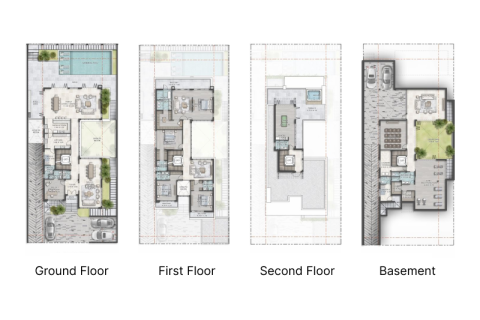 Dubai Land, Dubai, संयुक्त अरब अमीरात में विला, 4 बेडरूम, 206 वर्ग मीटर, संख्या 689745 - फ़ोटो 13