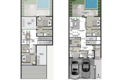 Mohammed Bin Rashid City, Dubai, संयुक्त अरब अमीरात में टाउनहाउस, 3 बेडरूम, 259 वर्ग मीटर, संख्या 689746 - फ़ोटो 5