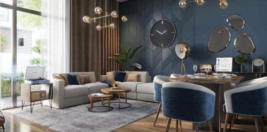 Řadový dům v Dubai, SAE 3 ložnice, 105.6 m² Č.: 634724