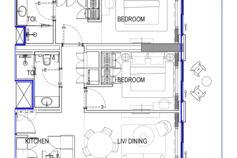 Lakás itt: Dubai South (Dubai World Central), EAE, 1 szoba, 36 m², azonosító: 732667 - fénykép 4