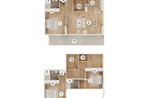 Appartamento in vendita a Jumeirah Village Circle, Dubai, EAU 1 camera da letto, 37 mq. № 732635 - foto 12