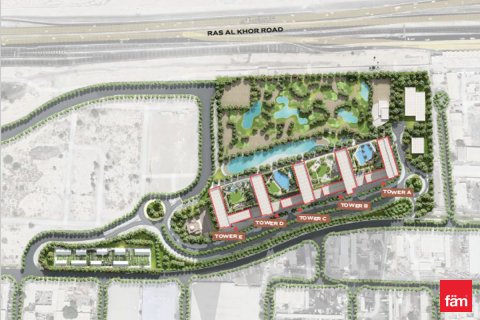 Apartament de vânzare în Ras Al Khor, Dubai, EAU 2 dormitoare, 103.4 mp.  №645005 - poză 9
