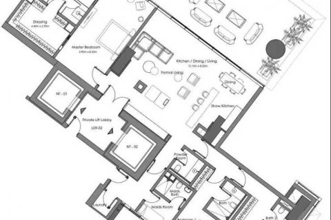 Apartment in Business Bay, Dubai, UAE 3 bedrooms, 556 sq.m. № 636926 - photo 3