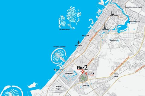 Leilighet til salgs i Dubai, Emiratene 38.8 kvm Nr. 727665 - Foto 13