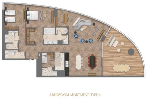 Apartment in JUMEIRAH LIVING BUSINESS BAY in Business Bay, Dubai, UAE 2 bedrooms, 190 sq.m. № 704900 - photo 8