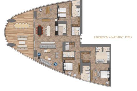 Apartment in JUMEIRAH LIVING BUSINESS BAY in Business Bay, Dubai, UAE 2 bedrooms, 190 sq.m. № 704900 - photo 9