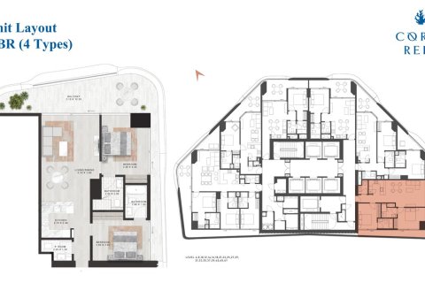 Apartment in CORAL REEF APARTMENTS in Maritime City, Dubai, UAE 1 bedroom, 72 sq.m. № 704898 - photo 10