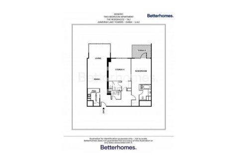 Apartament në Jumeirah Lake Towers, Dubai, Emiratet e Bashkuara Arabe 2 dhoma gjumi, 144 m2. № 643168 - Foto 19
