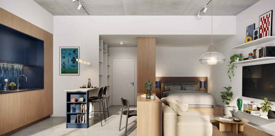 Пәтер ENTA Residences, Mina Al Arab, Рас-эль-Хайма, БАӘ-да 1 бөлме, 39 м² № 641106