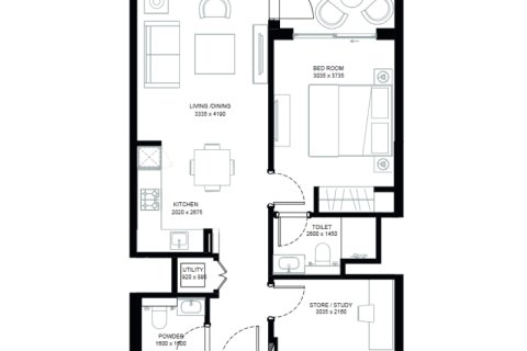 Mohammed Bin Rashid City, Dubai, BAE’de satılık daire 1 yatak odası, 69 m&sup2; No 689807 - fotoğraf 7