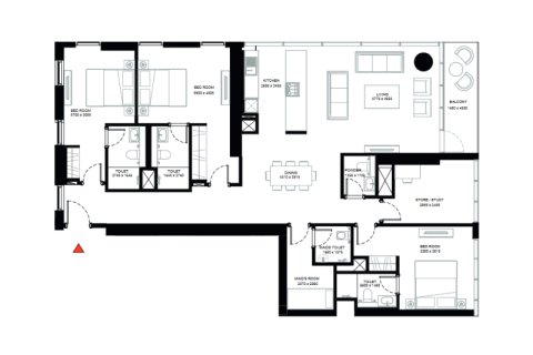 Mohammed Bin Rashid City, Dubai, BAE’de satılık daire 1 yatak odası, 69 m&sup2; No 689807 - fotoğraf 9