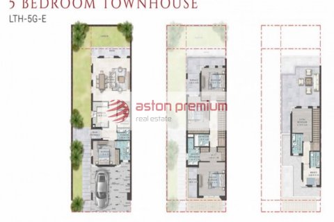 Villa till försäljning i Damac Lagoons, Dubai, UAE 5 sovrum, 323.4 kvm Nr. 641065 - fotografi 10