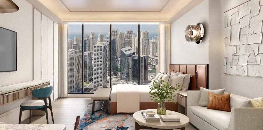 Jumeirah Lake Towers, Dubai, संयुक्त अरब अमीरात में अपार्टमेंट, 1 बेडरूम, 81.3 वर्ग मीटर, संख्या 713919