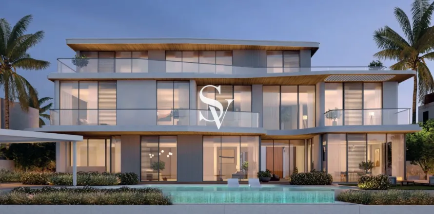 וילה ב Palm Jebel Ali, Dubai, איחוד האמירויות 7 חדרי שינה, 1216 מ"ר מספר 657684