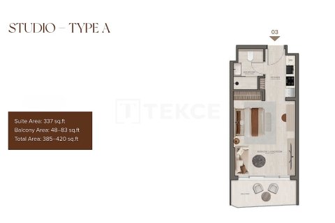 Dupleks në Jumeirah Village Circle, Dubai, Emiratet e Bashkuara Arabe 3 dhoma gjumi, 290 m2. № 709484 - Foto 25