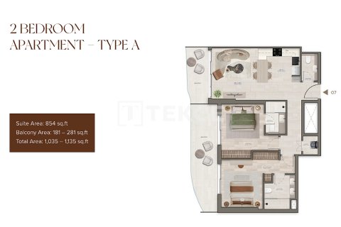 Dupleks në Jumeirah Village Circle, Dubai, Emiratet e Bashkuara Arabe 3 dhoma gjumi, 290 m2. № 709484 - Foto 28