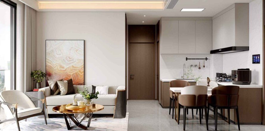 Dzīvoklis Listone Residence International City, Dubaijā, AAE 2 istabas, 94 m2 Nr. 698704