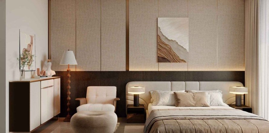 Dzīvoklis Listone Residence International City, Dubaijā, AAE 1 istaba, 63 m2 Nr. 698702